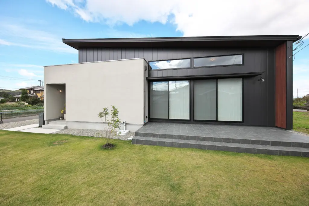 平屋戸建て住宅外観