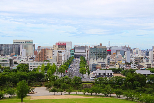 姫路市の街並み